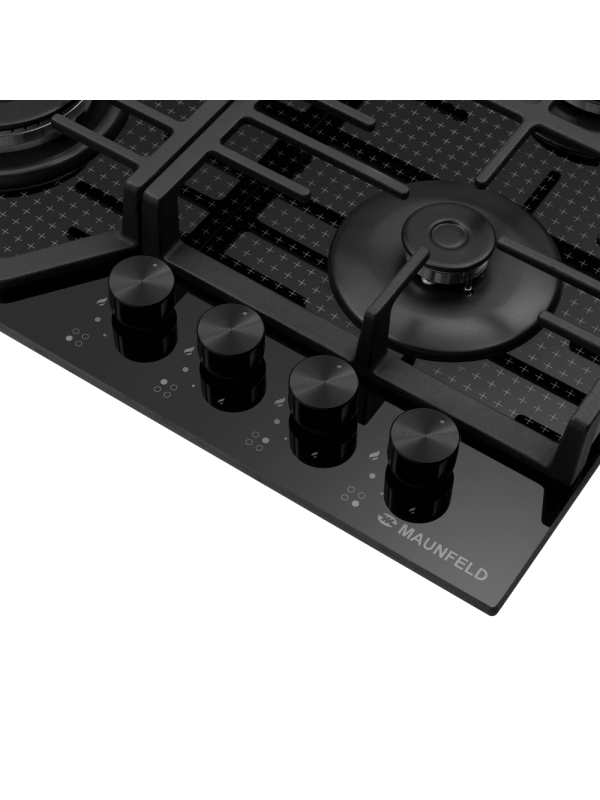 Газовая варочная панель Maunfeld EGHG.64.73CB2/G Black сзади