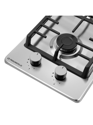 Газовая варочная панель Maunfeld EGHS.32.73CS/G Inox вблизи