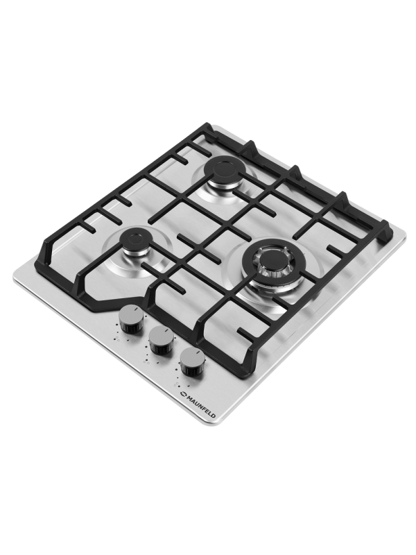 Газовая варочная панель Maunfeld EGHS.43.73CS/G Inox сбокууу