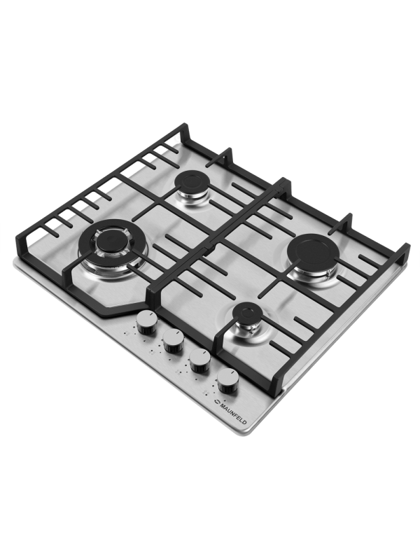 Газовая варочная панель Maunfeld EGHS.64.73CS/G Inox сбоку
