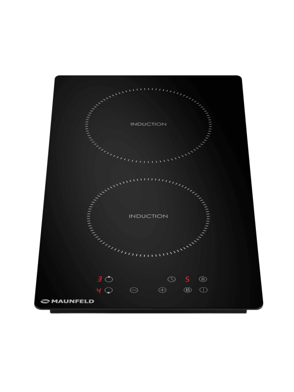 Индукционная варочная панель Maunfeld AVI292STBK Black спереди