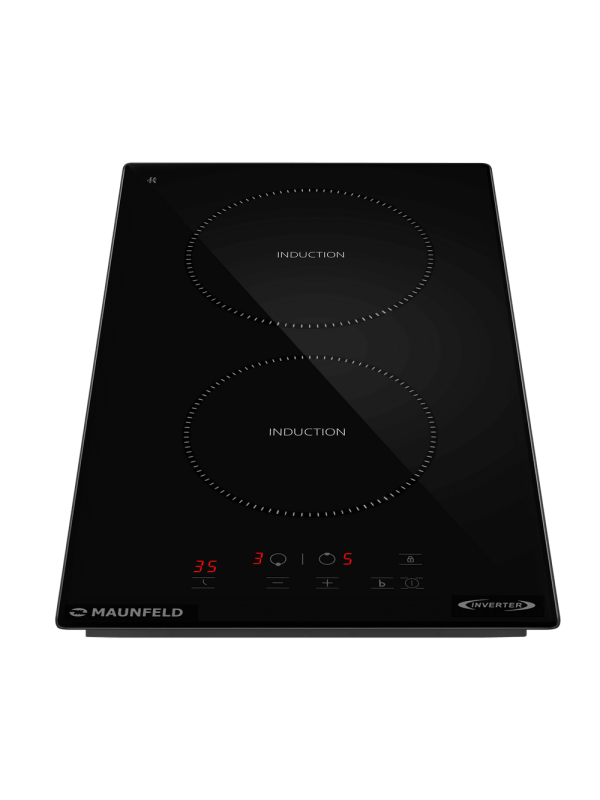 Индукционная варочная панель Maunfeld AVI3021BK Black спереди