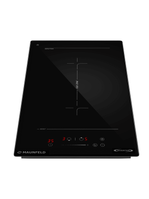 Индукционная варочная панель Maunfeld AVI3028SFBK Black спереди