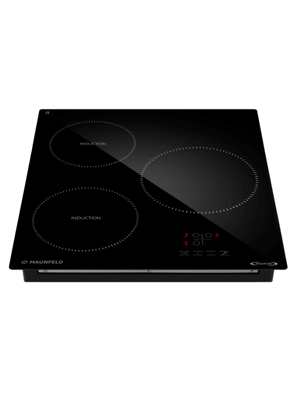 Индукционная варочная панель Maunfeld AVI4531BK Black спереди