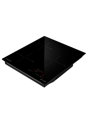 Индукционная варочная панель Maunfeld AVI4535SBK Black сбоку