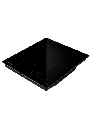 Индукционная варочная панель Maunfeld AVI4536SBK Black сбоку