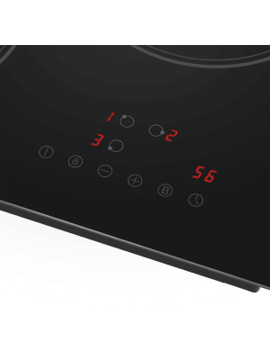 Индукционная варочная панель Maunfeld AVI453BK Black вблизи