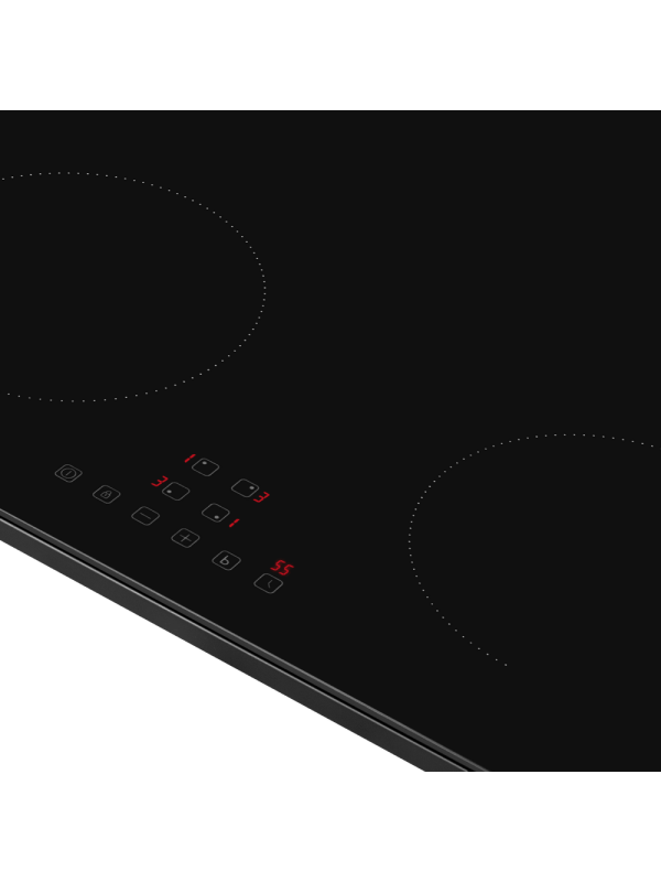 Индукционная варочная панель Maunfeld AVI594BK Black вблизи