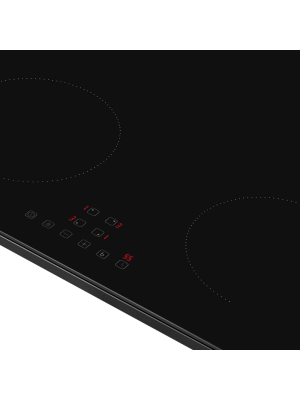 Индукционная варочная панель Maunfeld AVI594BK Black вблизи