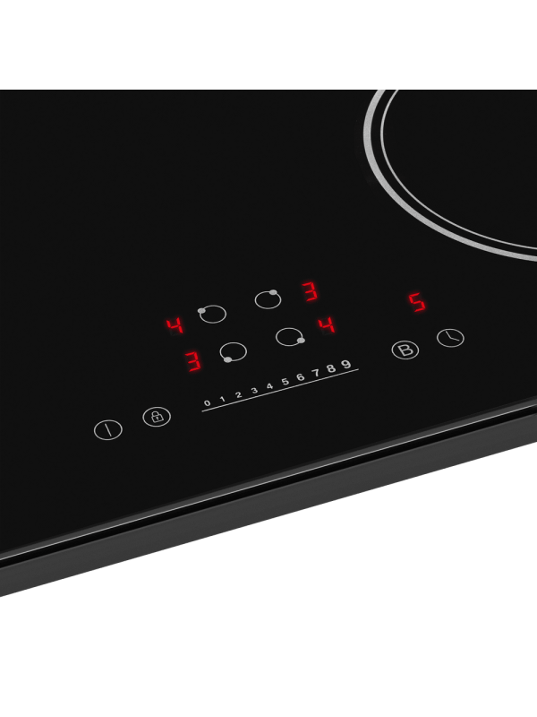 Индукционная варочная панель Maunfeld AVI594FBK Black вблизи