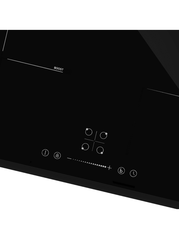 Индукционная варочная панель Maunfeld AVI6046SBK Black вблизи