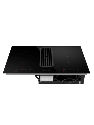 Индукционная варочная панель Maunfeld AVSI804SBH Black спереди