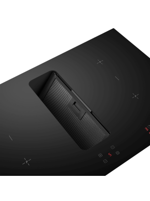 Индукционная варочная панель Maunfeld AVSI804SBH Black вблизи