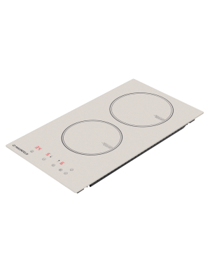 Индукционная варочная панель Maunfeld CVI292BG Beige сбоку
