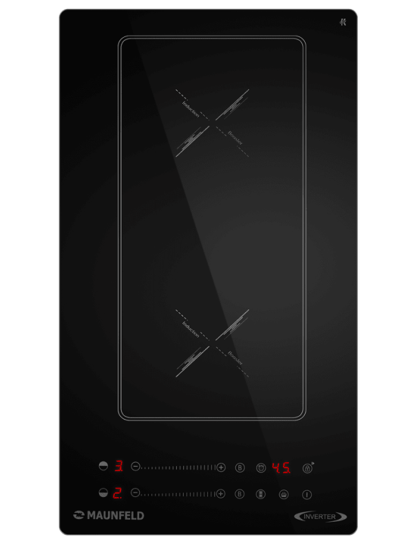Индукционная варочная панель Maunfeld CVI292S2BBKA Inverter Black