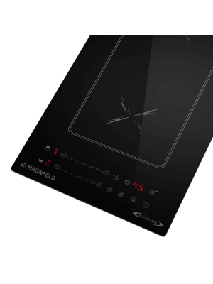 Индукционная варочная панель Maunfeld CVI292S2BBKA Inverter Black вблизи