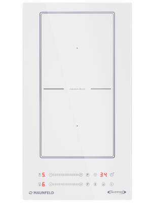Индукционная варочная панель Maunfeld CVI292S2BBK Inverter White