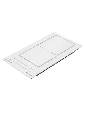 Индукционная варочная панель Maunfeld CVI292S2BBK Inverter White сбоку