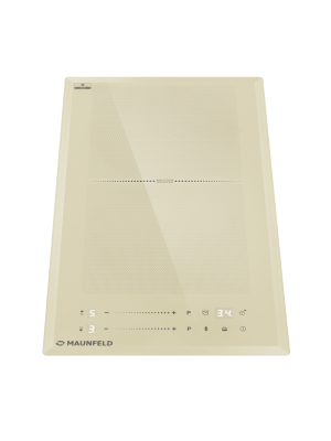 Индукционная варочная панель Maunfeld CVI292S2FBG Lux Beige спереди