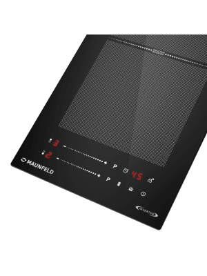 Индукционная варочная панель Maunfeld CVI292S2FBK Inverter Black вблизи