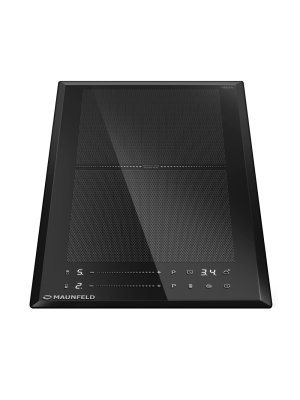 Индукционная варочная панель Maunfeld CVI292S2FBK Lux Black спереди