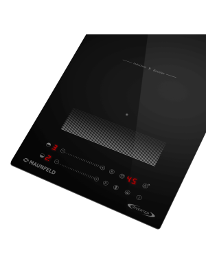 Индукционная варочная панель Maunfeld CVI292S2FBKD Inverter Black вблизи