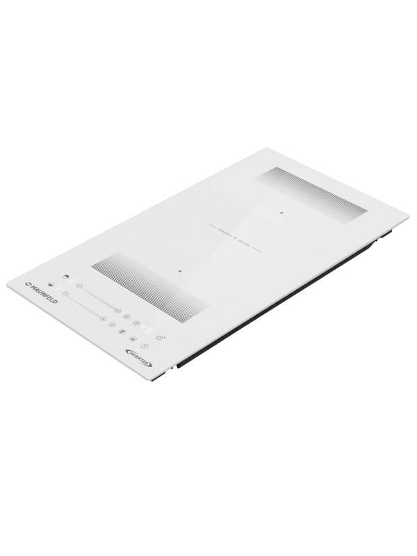 Индукционная варочная панель Maunfeld CVI292S2FWHD Inverter White сбоку