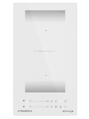 Индукционная варочная панель Maunfeld CVI292S2FWHD Inverter White