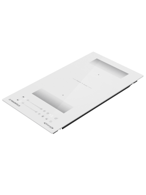 Индукционная варочная панель Maunfeld CVI292S2FWHD Inverter White сбоку