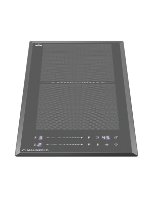 Индукционная варочная панель Maunfeld CVI292S2FDGR Graphite спереди
