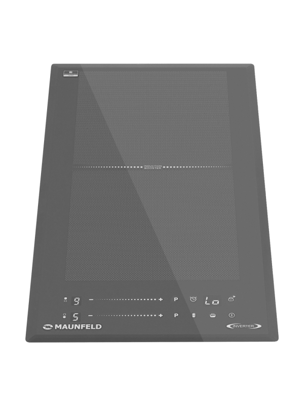 Индукционная варочная панель Maunfeld CVI292S2FLGR Inverter Grey спереди