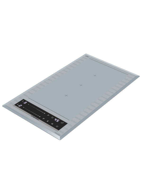 Индукционная варочная панель Maunfeld CVI292S2FMBL Lux Blue сбоку