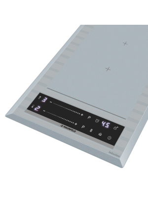 Индукционная варочная панель Maunfeld CVI292S2FMBL Lux Blue вблизи