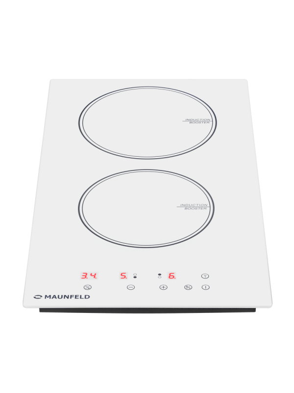 Индукционная варочная панель Maunfeld CVI292WH White спереди