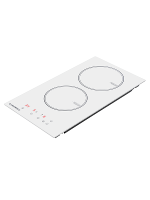 Индукционная варочная панель Maunfeld CVI292WH White сбоку