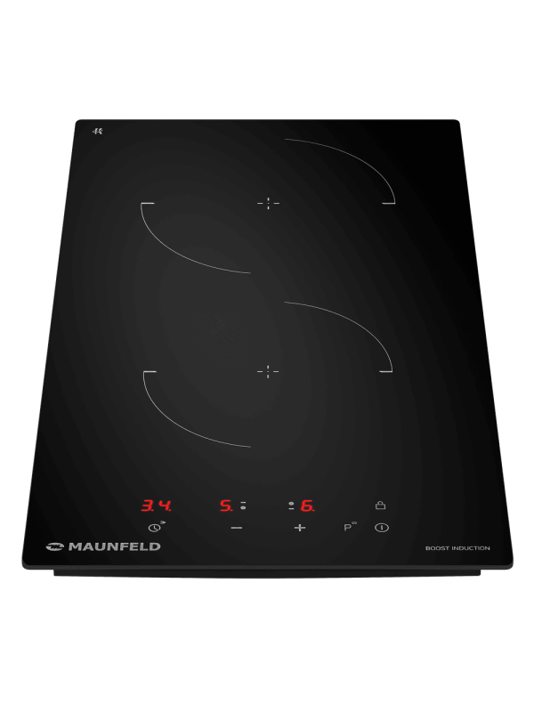 Индукционная варочная панель Maunfeld CVI302EXBK Black спереди
