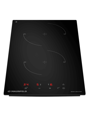 Индукционная варочная панель Maunfeld CVI302EXBK Black спереди