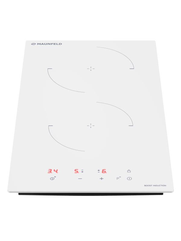 Индукционная варочная панель Maunfeld CVI302EXWH White спереди