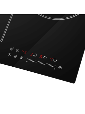 Индукционная варочная панель Maunfeld CVI453SBBK Inverter Black вблизи