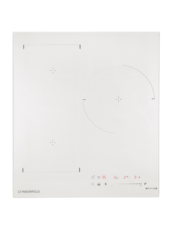 Индукционная варочная панель Maunfeld  CVI453SBWH Lux Inverter White