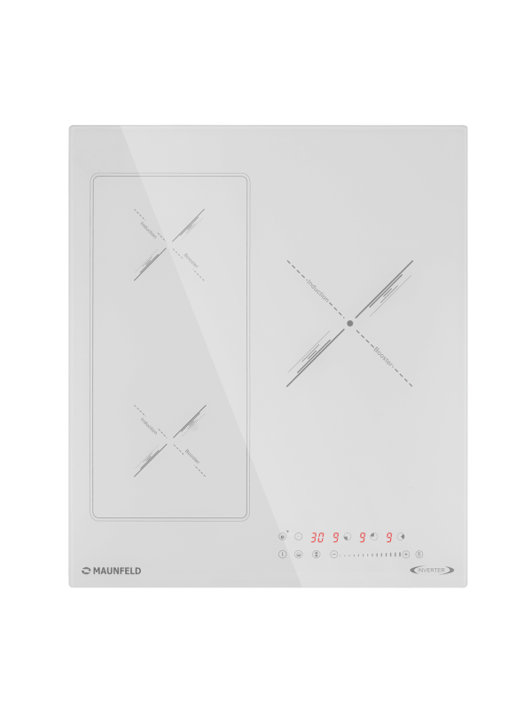 Индукционная варочная панель Maunfeld CVI453SBWHA Inverter White