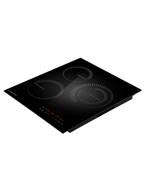 Индукционная варочная панель Maunfeld CVI453STBKC Black сбоку