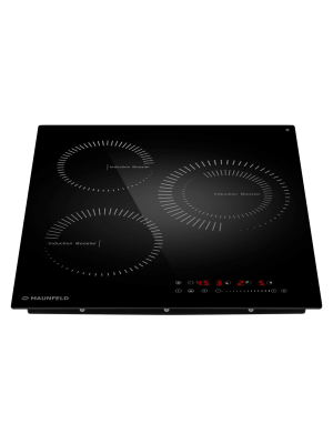 Индукционная варочная панель Maunfeld CVI453STBKC Black спереди