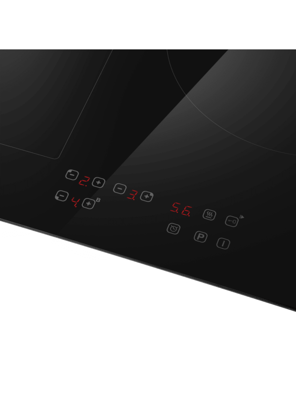 Индукционная варочная панель Maunfeld CVI593BBK Black вблизи