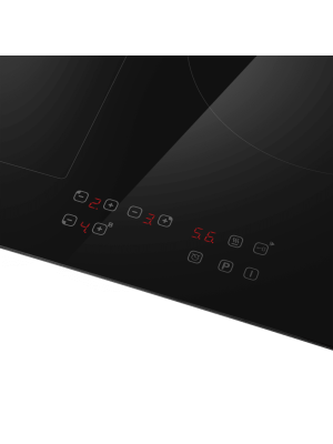 Индукционная варочная панель Maunfeld CVI593BBK Black вблизи