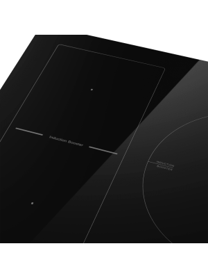 Индукционная варочная панель Maunfeld CVI593BBK Black вблизи
