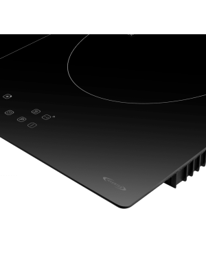 Индукционная варочная панель Maunfeld CVI593BBK Inverter Black вблизи