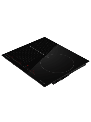 Индукционная варочная панель Maunfeld CVI593SFBK Inverter Black сбоку