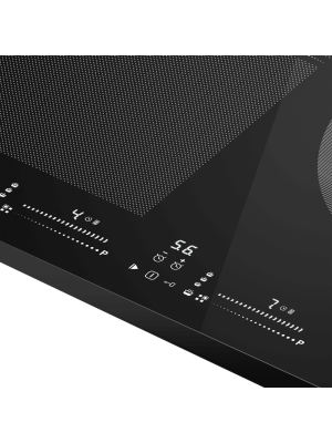 Индукционная варочная панель Maunfeld CVI593SFBK Lux Inverter Black вблизи