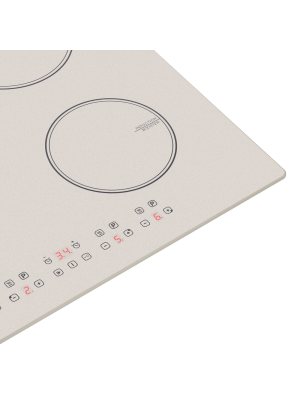 Индукционная варочная панель Maunfeld CVI594BG Beige вблизи